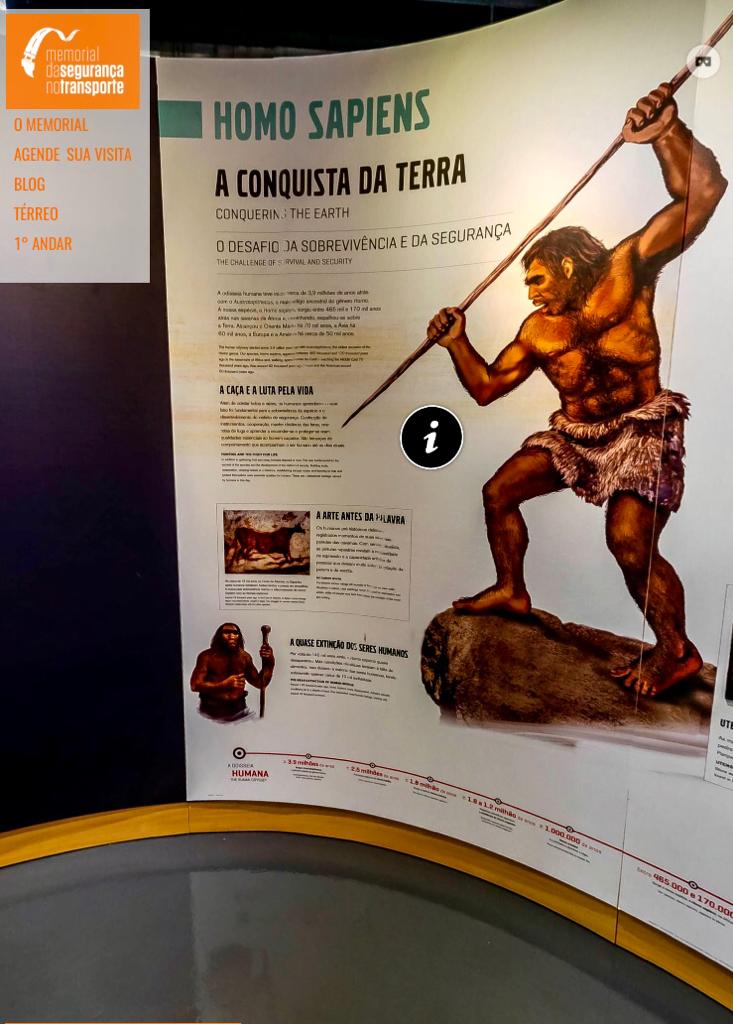 Homem pré-histórico & homem atual